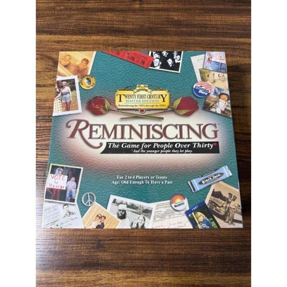 REMINISCING - 21st Century Master Edition Trivial Game - Sealed